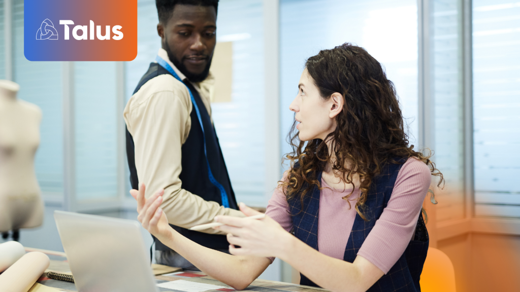 Medical communications agency professionals discussing freelancer resourcing workflow without platform fatigue.